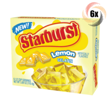 6x Packs Starburst Lemon Flavored Gelatin | 3.89oz | Fat Free | Fast Shi... - £18.51 GBP
