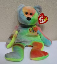 Ty Beanie Baby Peace Bear 1996 5th Generation Hang Tag NEW - £6.31 GBP
