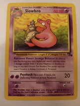 Pokemon 1999 Fossil Series Slowbro 43 / 62 NM Single Trading Card - $9.99
