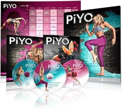  DVD Workout with Exercise Videos Fitness Tools and Nutrition Guide - £21.74 GBP