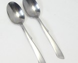 Wallace Ballet Teaspoons 6&quot; Lot of 2 Stainless - $9.79