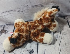Aurora  7&quot; Mini Flopsie Floppy GIRAFFE Calf Baby Plush Stuffed Animal Bean Toy - £7.75 GBP