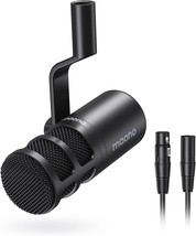 Maono Xlr Podcast Microphone, Cardioid Studio Dynamic Mic For Vocal, Pd100 - £41.55 GBP