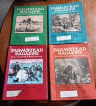 Farmstead Magazine Home Gardening &amp; Small Farming Lot of 4 1978 prepping Vintage - £36.99 GBP