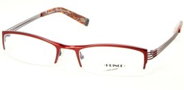 New Prince 56-026 3135 Burgundy Eyeglasses Glasses Metal Frame 50-18-135mm Italy - £26.33 GBP