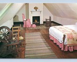 Mary Washington House Bedroom Fredericksburg Virginia VA UNP Chrome Post... - £2.29 GBP