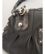Original By Sharif 1827 Leather Purse Handbag Black 11 x 5.5 x 5 Faux Sn... - £15.50 GBP