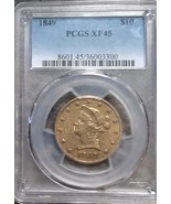 1849 Gold Liberty Head 10$ Coin RPD FS-301 - $2,250.00