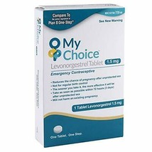 My Choice Emergency Contraceptive 1 Tablet - £15.63 GBP