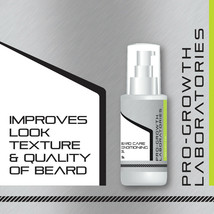 PRO-GROWTH Mens Beard Oil Facial Hair Stop Sore Stubble Grow Glossy Beard - £26.56 GBP