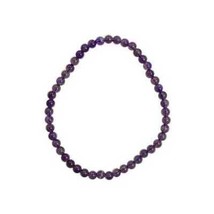 4Mm Amethyst Stretch Bracelet - $9.59
