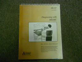 2001 Mitsubishi Diagnosing Avec Medic Technique Entraînement Manuel Atelier OEM - £15.01 GBP