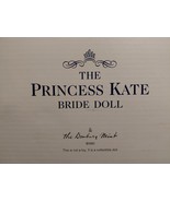 Danbury Mint Princesd Kate Bride Doll Porcelain Collectible NIB - $148.50