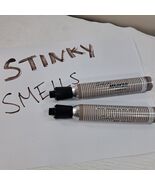 Vintage Sanford&#39;s King Size Markers x2 set Black stinky Smelly ink metal... - €30,07 EUR