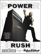 Rush Alex Lifeson Hughes &amp; Kettner H&amp;K Zentera guitar amp ad 2005 advertisement - £3.33 GBP