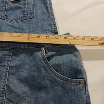 Genuine Levi’s A070-M8L Denim Blue JUMPER DRESS Cotton Girl's L Fits 12-13 Yrs image 5