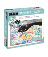 Lang Companies Grandma&#39;s Quilt 500 Piece Jigsaw Puzzle by Susan Bourdet - $22.20 CAD