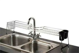 Home Basics Chrome Plated Steel Faucet Spacer Over the Sink Shelf with C... - $28.49