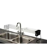 Home Basics Chrome Plated Steel Faucet Spacer Over the Sink Shelf with C... - $38.96 CAD