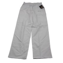 Dickies Pants Mens L White Scrubs Medical Uniform Stretchable Bottoms - £18.01 GBP