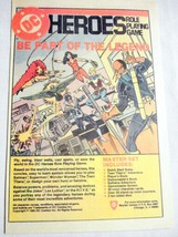 1985 Color Ad Teen Titans DC Heroes Role Playing Game by Mayfair Games, Chicago - £6.36 GBP