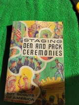 1973 Staging Den and Pack Ceremonies Vintage Boy Scouts of America BSA Book. - £13.58 GBP