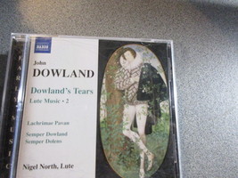 John Dowland Tears Lute Music Nigel North  cd - £23.59 GBP