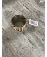 Woven Napkin Ring Natural/Silver - €11,71 EUR