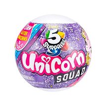 ZURU 5 Surprise Glitter Unicorn Squad Series 2 Mystery Collectible Capsule - £9.49 GBP