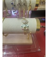 Gold Plated Teddy Bear Bracelet - $44.55