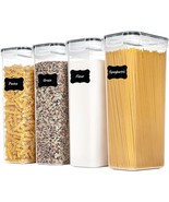 Vtopmart Airtight Food Storage Containers With Lids, 4 Pcs 2.8L Pasta, B... - $598.29 MXN