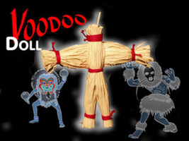 Voodoo Doll - Magician Makes A Voodoo Doll Rise and Fall on Their Hand! - $6.92