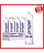 Refreshing Grape Flavored Electrolyte Water - 6 Pack of 1 Liter Bottles - $412.20 MXN