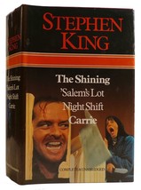 Stephen King Stephen King: The Shining, Salems Lot, Night Shift, Carrie Complete - £69.40 GBP