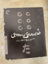 CLEAN Seven Samurai Criterion Collection Blu-ray 1954 Discs Akira Kurosawa - $14.24