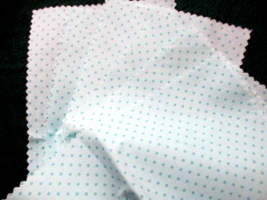 Fabric Red Rooster &quot;Polka-Dots of Blue&quot; 6 Pcs all the same Medium on Light $1.45 - £1.12 GBP