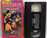 Mickeys Fun Songs Campout at Walt Disney World (VHS, 1994) - $12.99
