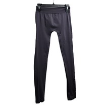 Calzificio Italy Women&#39;s Gray Leggings Elastic Waist Stretch Pants - $167.61 MXN