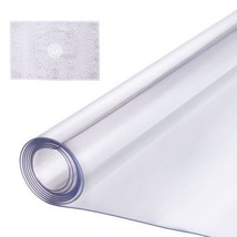 PVC Table Protector 30x60 Inch Clear Plastic Desk Protector 1.5mm Thick - $45.93