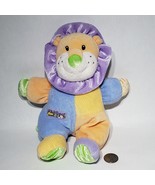 Baby Gund Baby Jungle Collection Lion 10.5&quot; Plush Rattle Stuffed Animal ... - £37.52 GBP