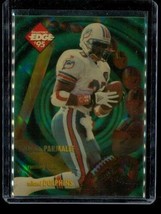 Vintage 1995 Collectors Edge Holo Football Card #18 Bernie Parmalee Dolphins - £7.78 GBP