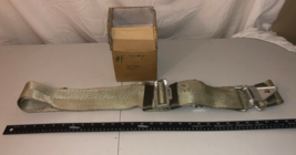 1967 VIETNAM WAR TAN AVIATOR SAFETY PILOT CREW LAP SEAT BELT MILITARY AI... - $1,659.27 MXN