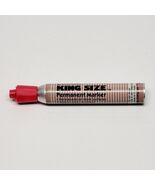 Vtg Sanford King Size Marker Red 15000 Permanent Ink WORKS GREAT! - $259.60 MXN