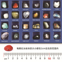 Rock For Kids 36 Pcs Rocks With Learning Guide, Gemstones  Crystals Kit ... - $16.99
