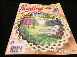 Painting Magazine April 2002 17 Exciting Projects, A Peaceful Garden Tray - £7.99 GBP