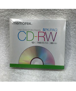 Memorex High Speed CD-RW Discs. 5-Pack. 12x/700MB/80 Min. For Home and PC - $6.65 CAD