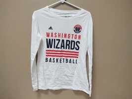 New Washington Wizards NBA Adidas Tip-Off L/S Size Small Womens White B375W - £10.43 GBP