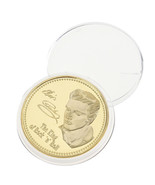 US SELLER - NEW ELVIS PRESLEY KING OF ROCK AND ROLL GOLD COIN - COLLECTO... - $8.95