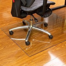 Antok Office Chair Mat Tempered Glass Floor Mat 45&quot; x 36&quot; - $1,714.44 MXN