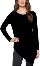 Matty M Ladies’ Asymmetrical Sweater Black - Size Small - £11.79 GBP